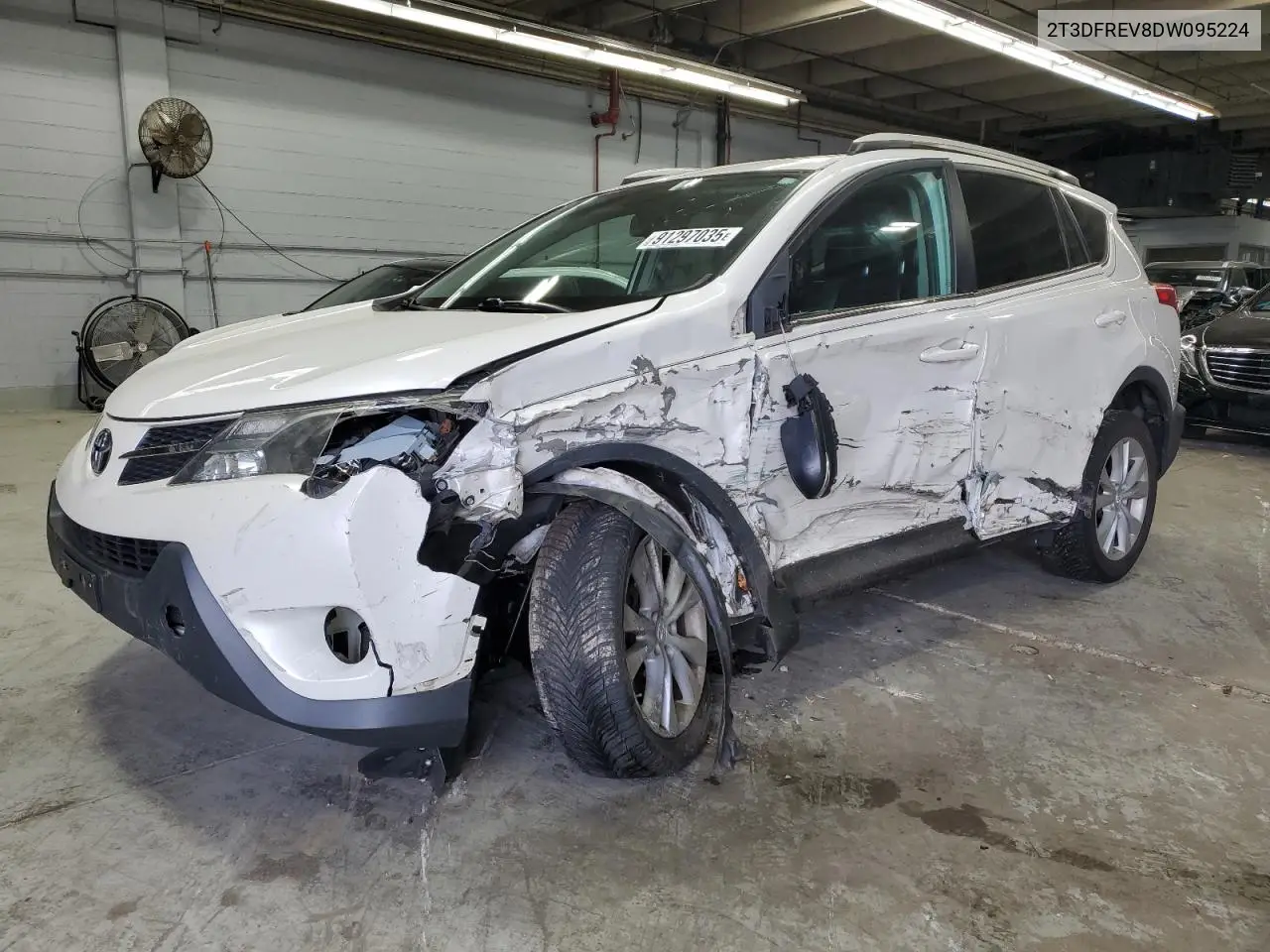 2T3DFREV8DW095224 2013 Toyota Rav4 Limited