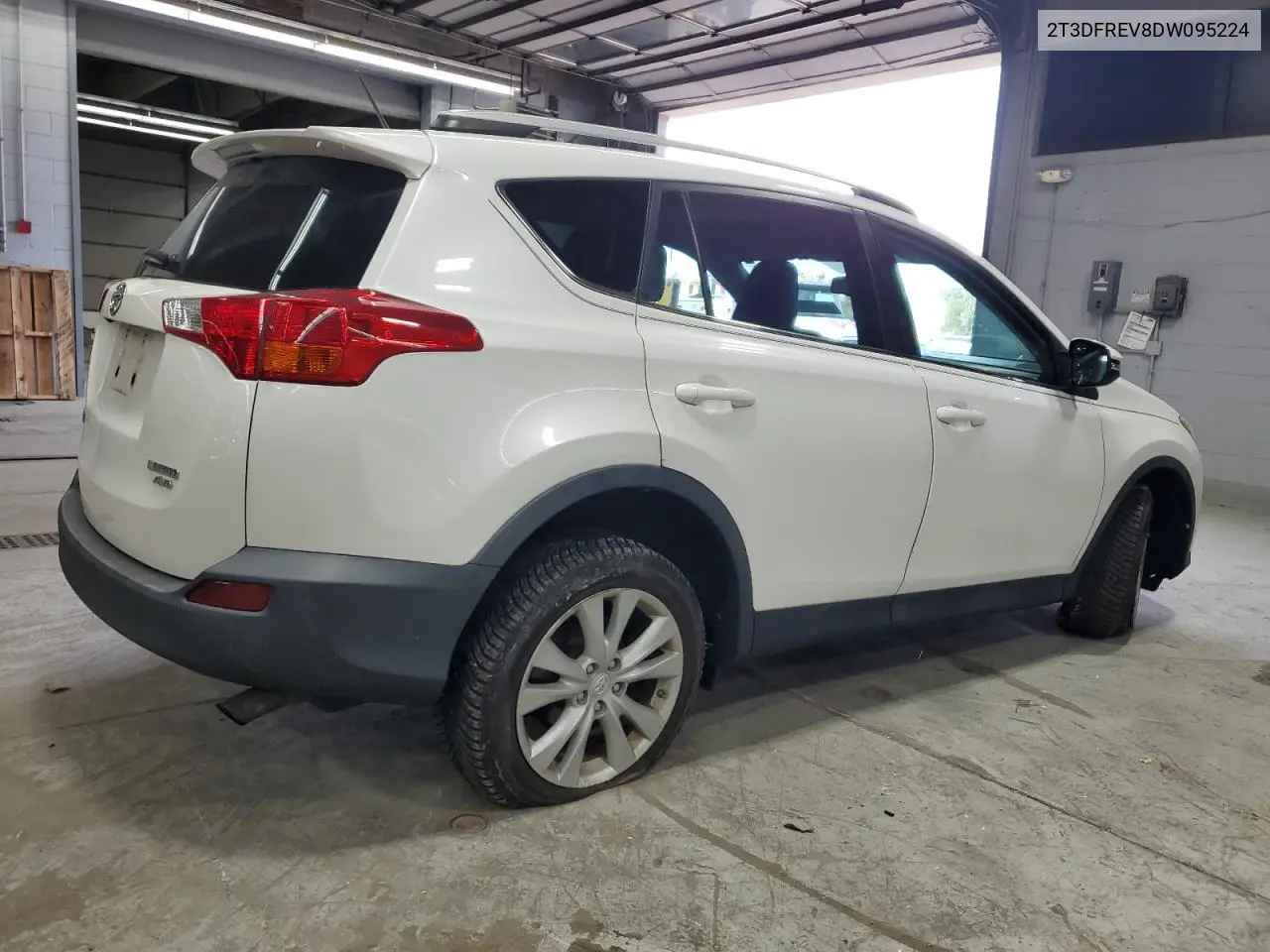 2T3DFREV8DW095224 2013 Toyota Rav4 Limited