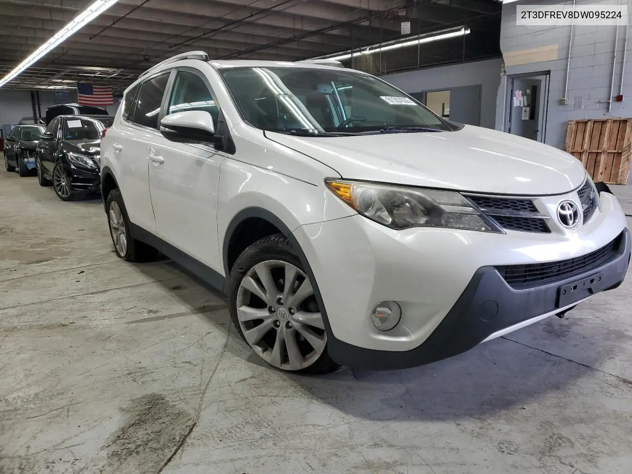 2T3DFREV8DW095224 2013 Toyota Rav4 Limited