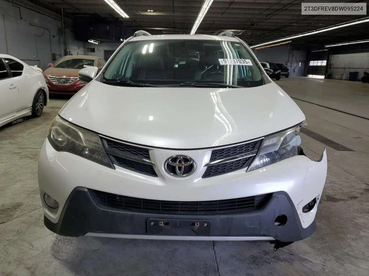 2T3DFREV8DW095224 2013 Toyota Rav4 Limited