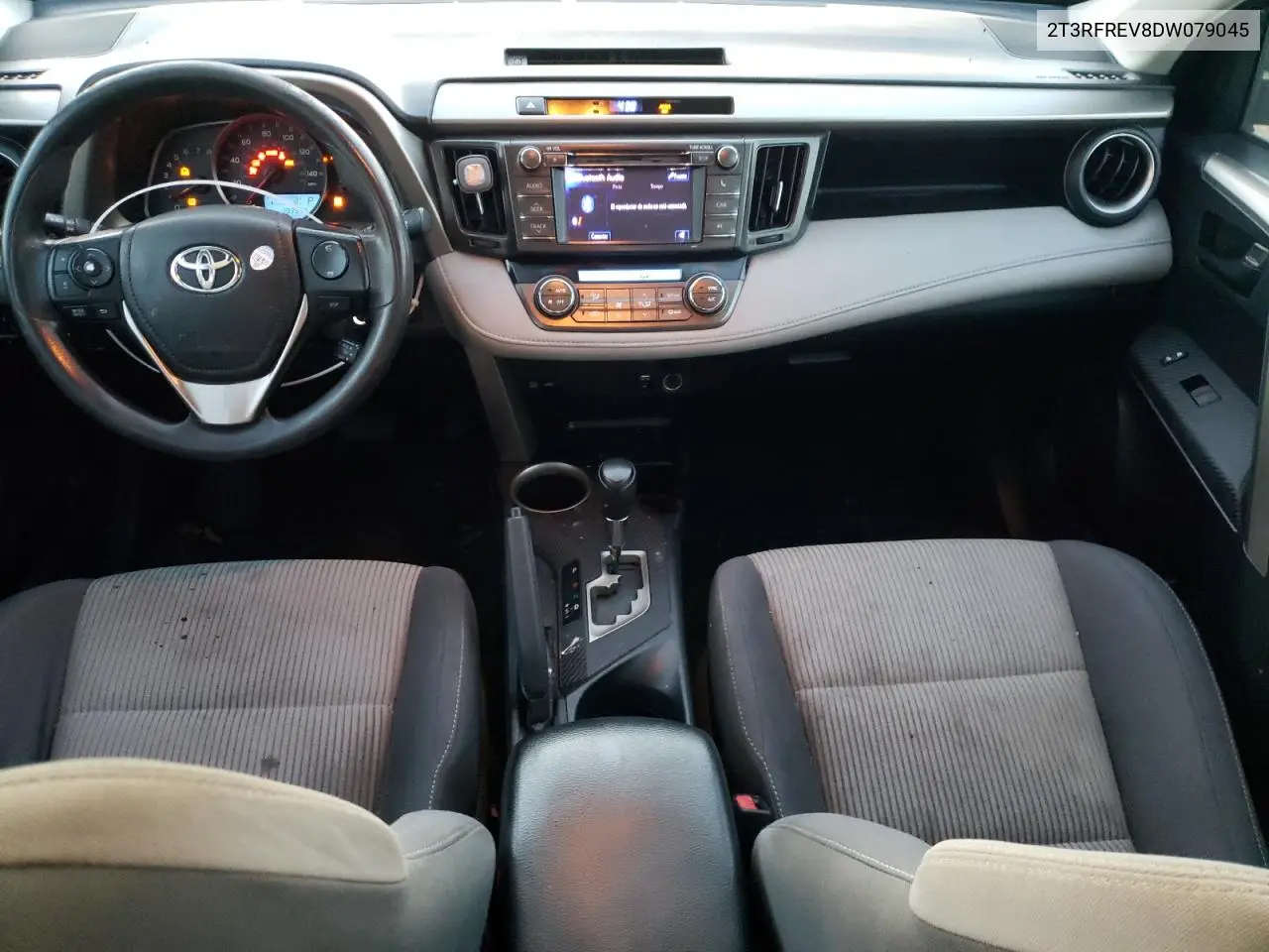 2T3RFREV8DW079045 2013 Toyota Rav4 Xle