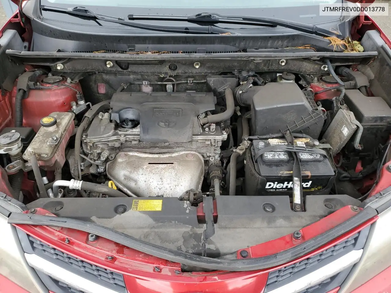 JTMRFREV0DD013778 2013 Toyota Rav4 Xle
