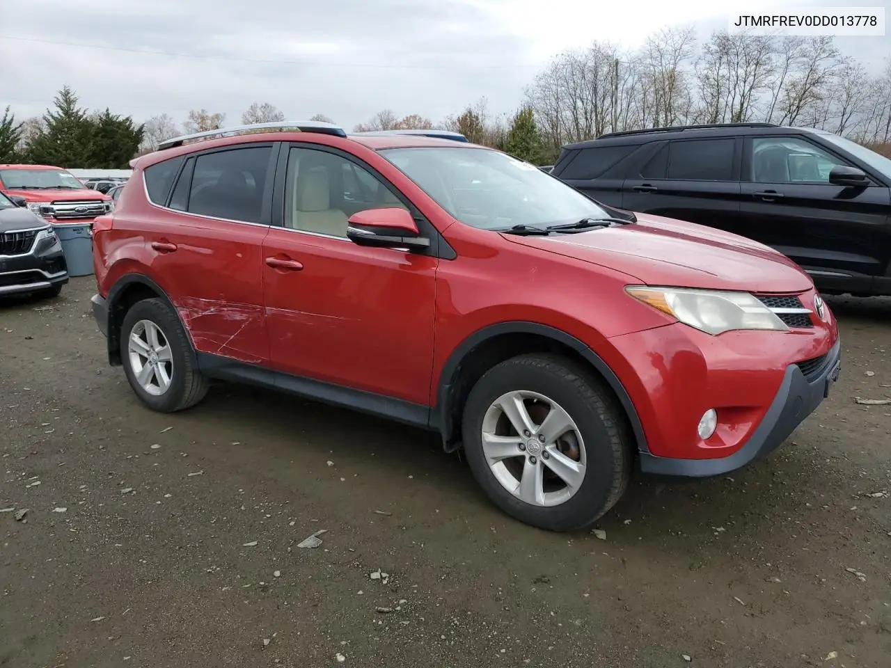 JTMRFREV0DD013778 2013 Toyota Rav4 Xle