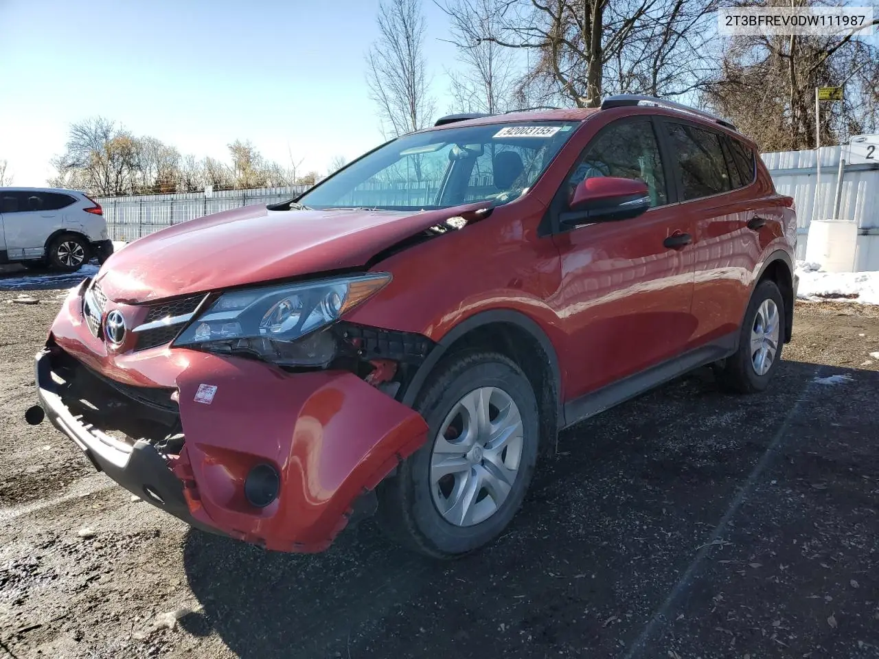 2T3BFREV0DW111987 2013 Toyota Rav4 Le