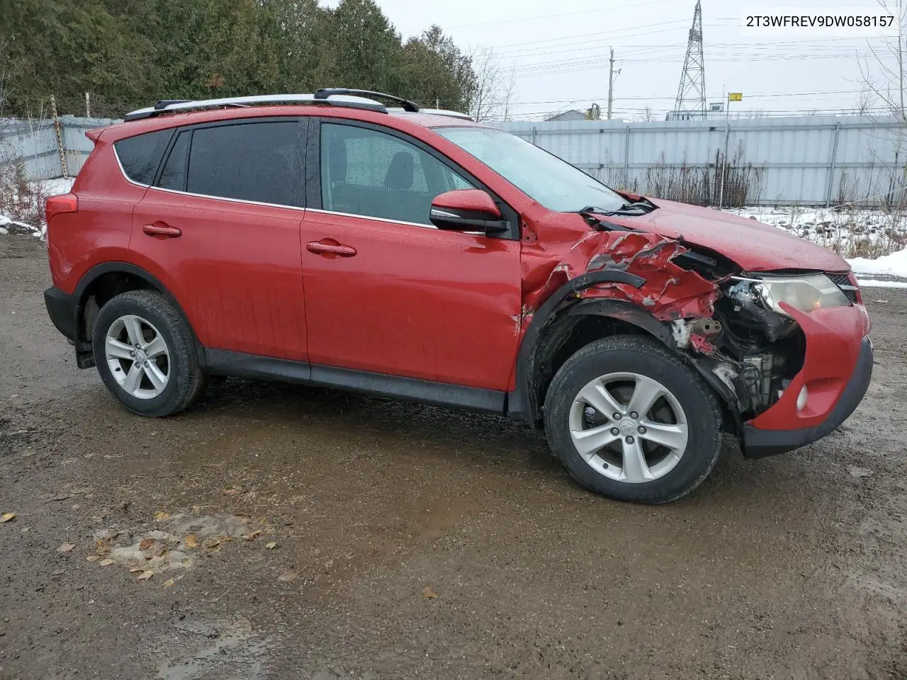 2T3WFREV9DW058157 2013 Toyota Rav4 Xle