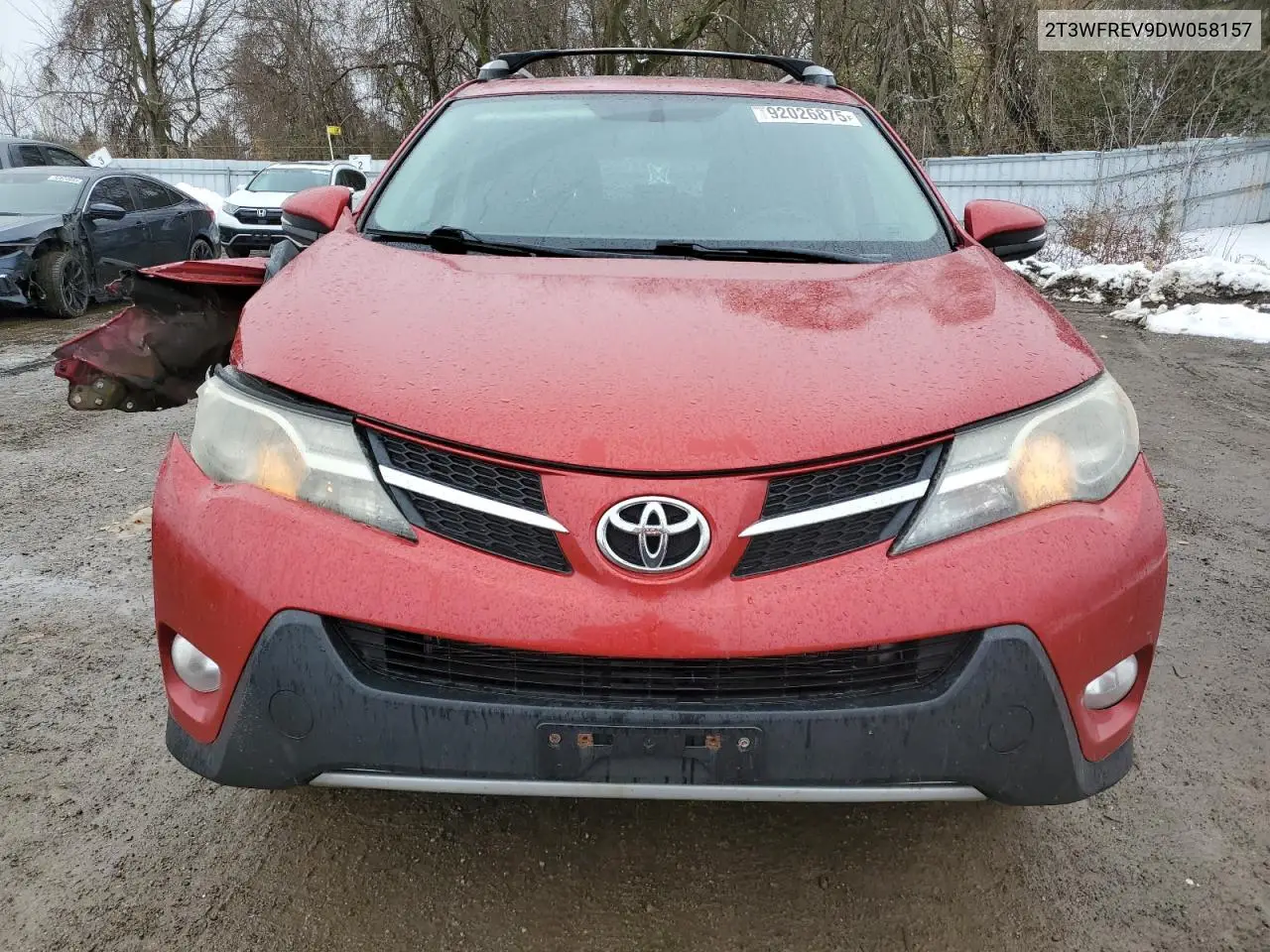 2T3WFREV9DW058157 2013 Toyota Rav4 Xle