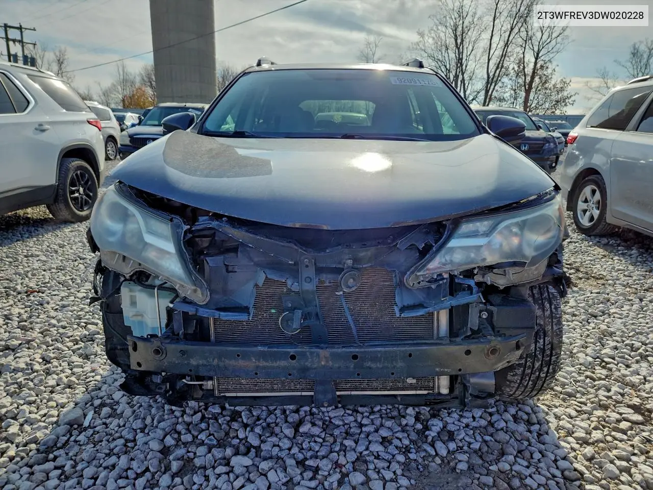 2T3WFREV3DW020228 2013 Toyota Rav4 Xle