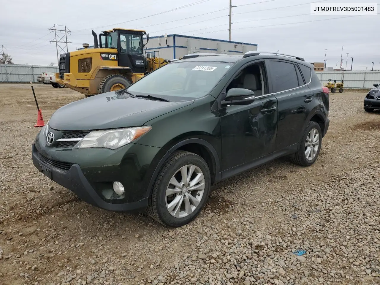 JTMDFREV3D5001483 2013 Toyota Rav4 Limited