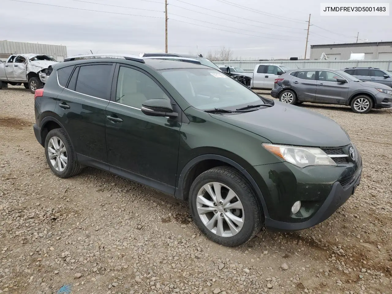 JTMDFREV3D5001483 2013 Toyota Rav4 Limited