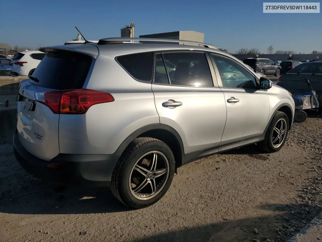2T3DFREV5DW118443 2013 Toyota Rav4 Limited