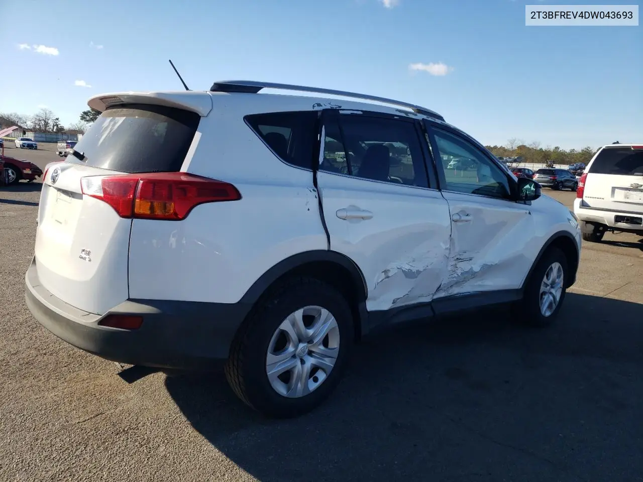 2T3BFREV4DW043693 2013 Toyota Rav4 Le