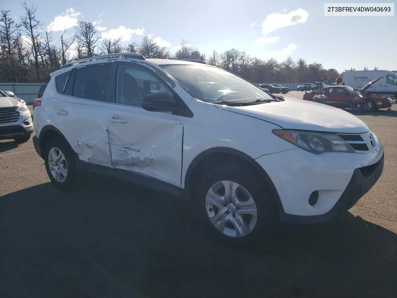2T3BFREV4DW043693 2013 Toyota Rav4 Le