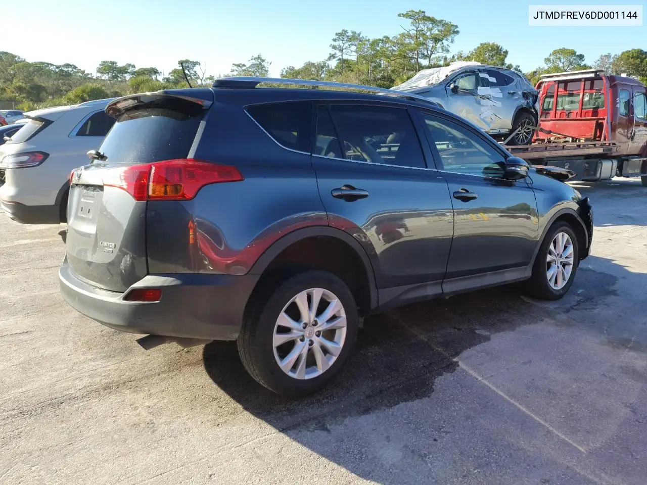 JTMDFREV6DD001144 2013 Toyota Rav4 Limited