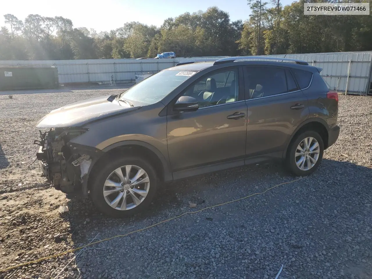 2T3YFREV9DW071466 2013 Toyota Rav4 Limited