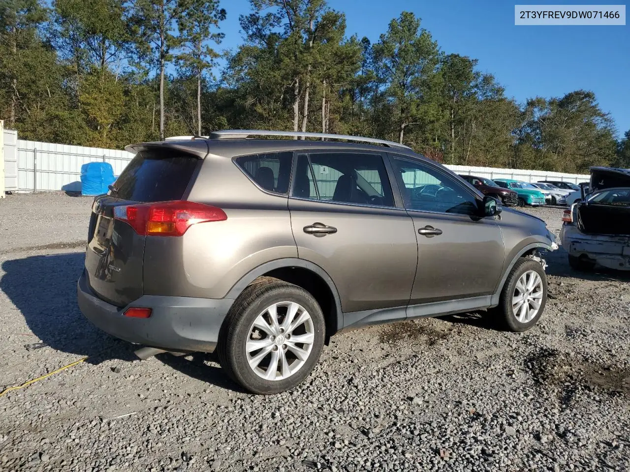 2T3YFREV9DW071466 2013 Toyota Rav4 Limited