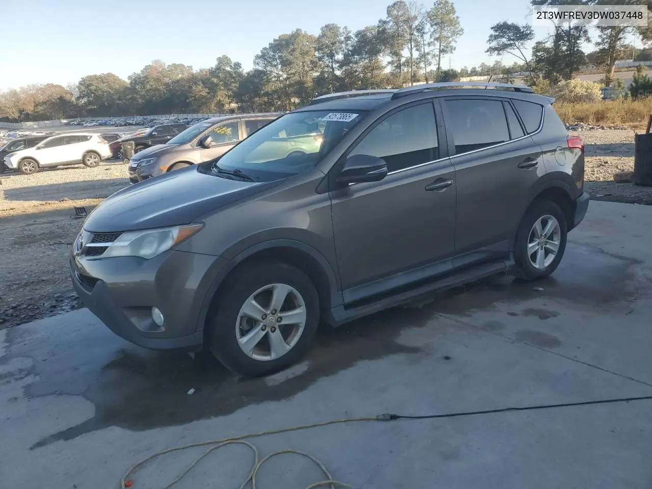 2T3WFREV3DW037448 2013 Toyota Rav4 Xle