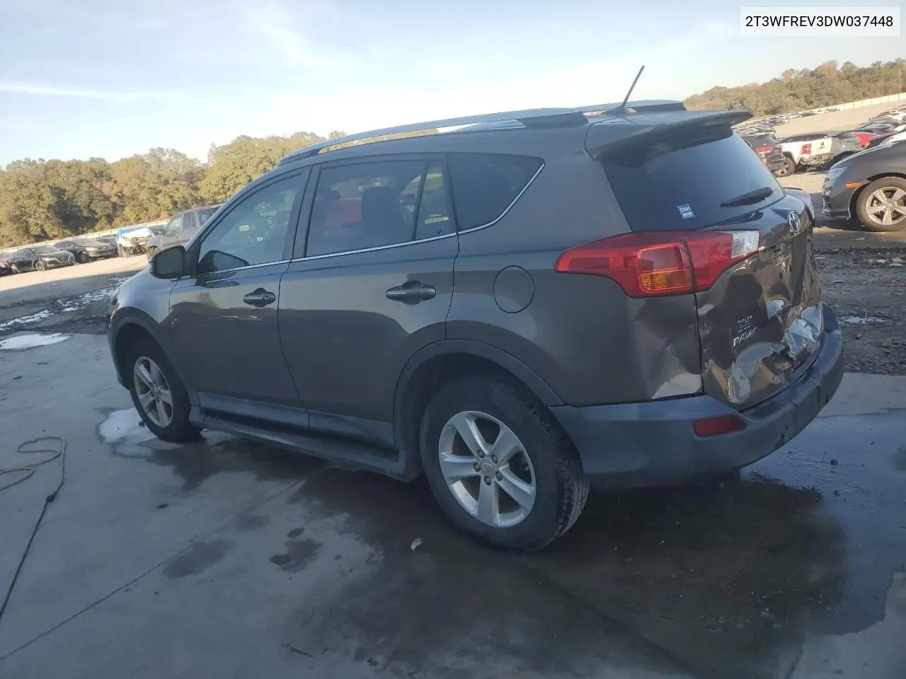 2T3WFREV3DW037448 2013 Toyota Rav4 Xle