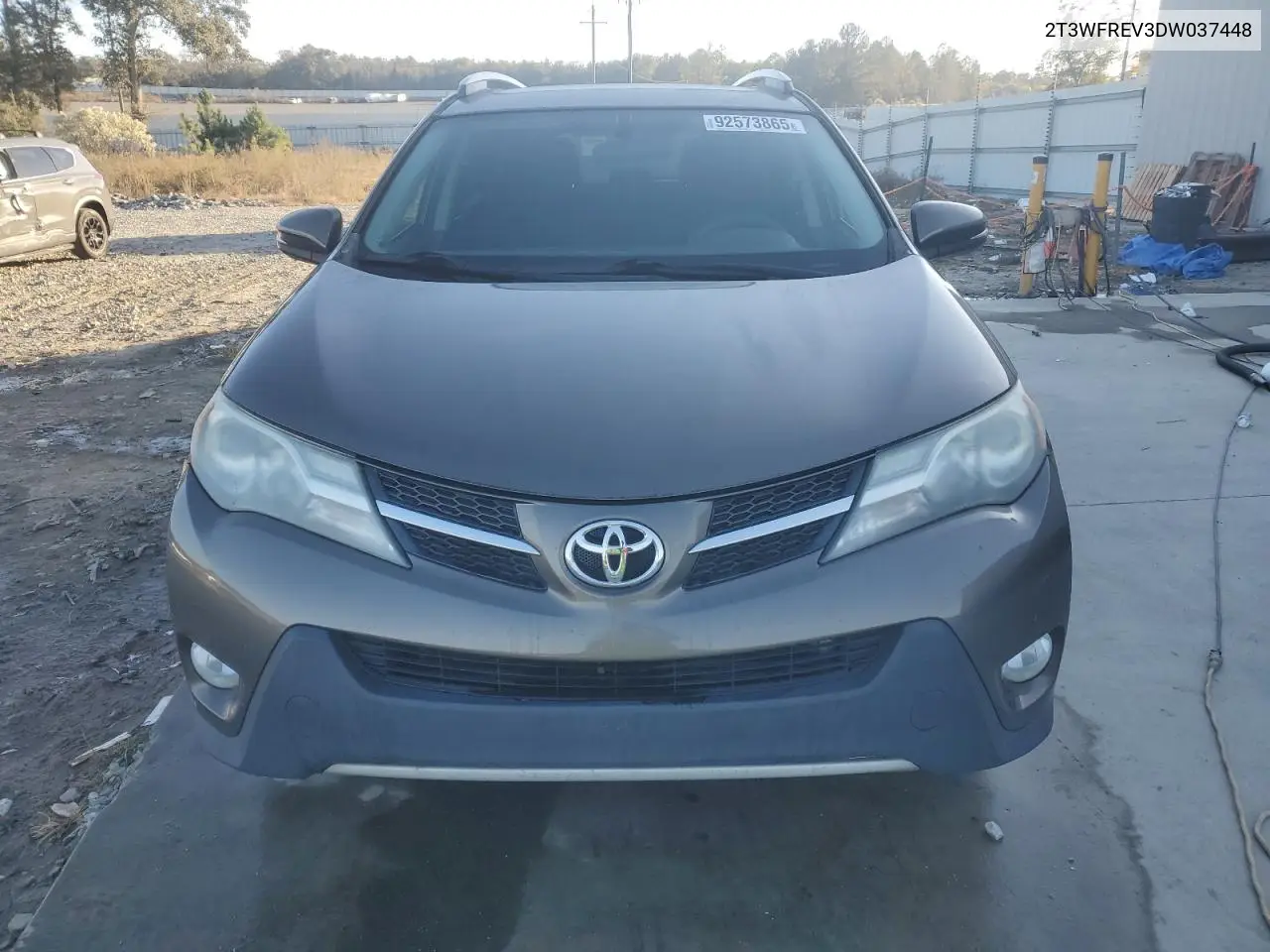 2T3WFREV3DW037448 2013 Toyota Rav4 Xle