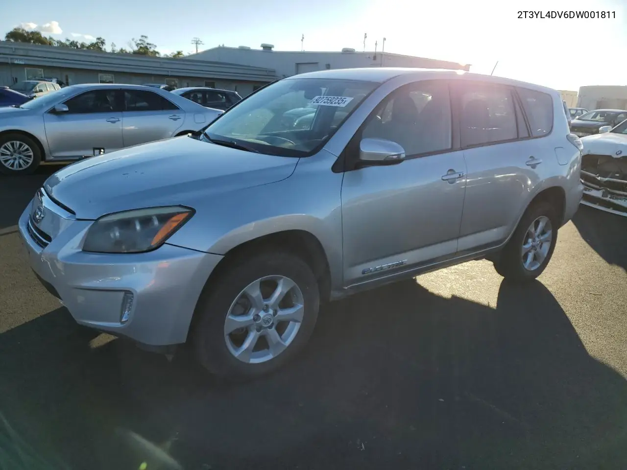 2T3YL4DV6DW001811 2013 Toyota Rav4 Ev