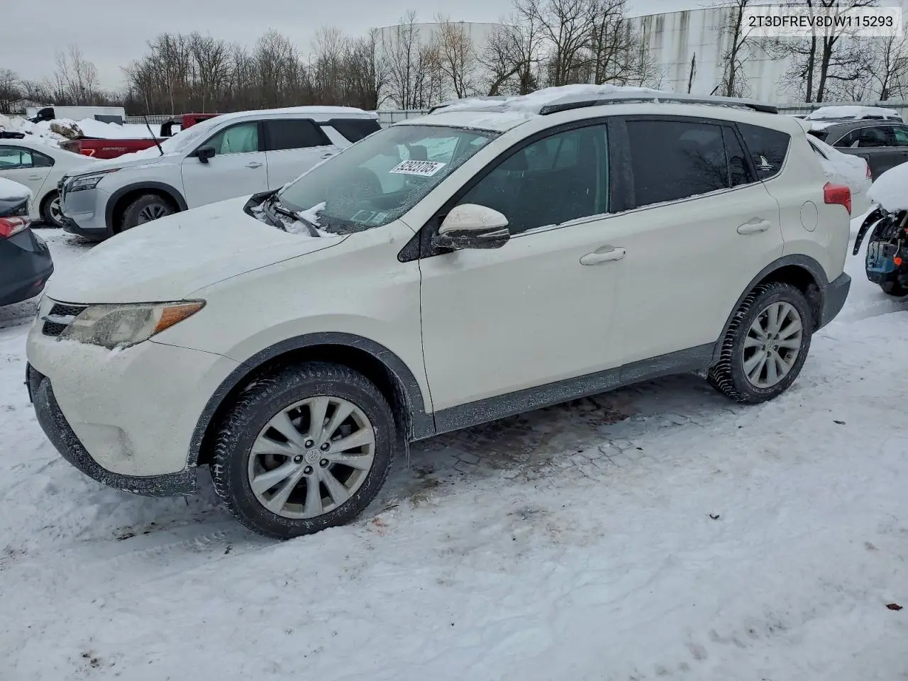 2T3DFREV8DW115293 2013 Toyota Rav4 Limited