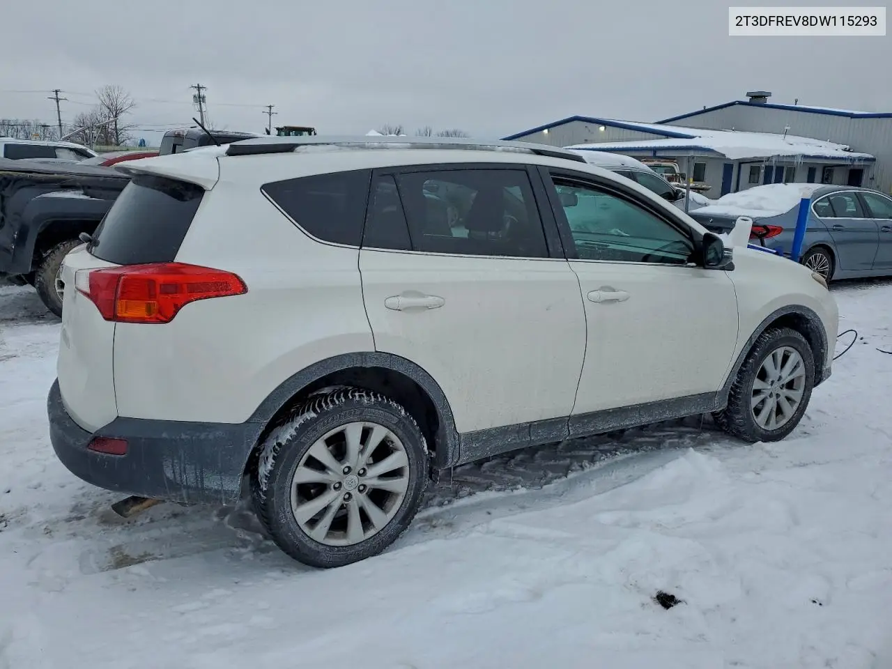 2T3DFREV8DW115293 2013 Toyota Rav4 Limited