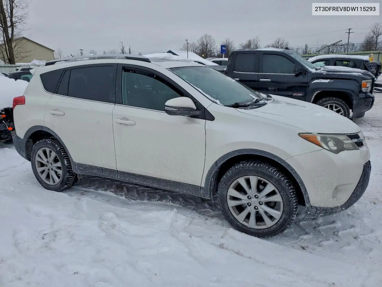2T3DFREV8DW115293 2013 Toyota Rav4 Limited