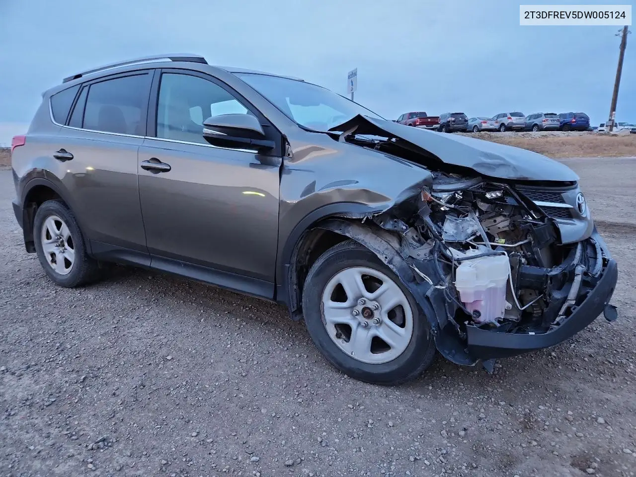 2T3DFREV5DW005124 2013 Toyota Rav4 Limited