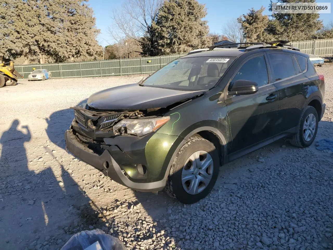JTMZFREV7D5010869 2013 Toyota Rav4 Le