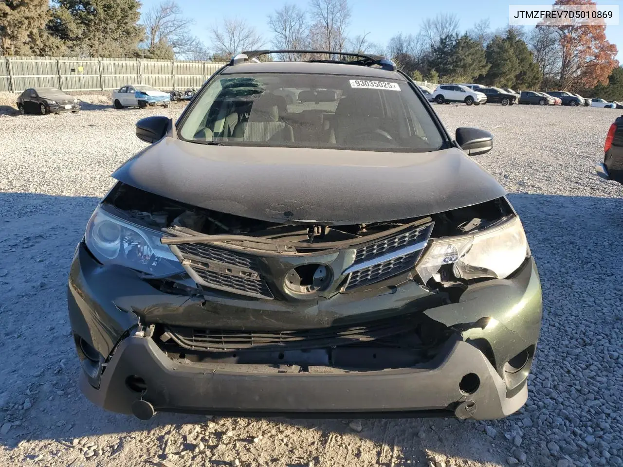 JTMZFREV7D5010869 2013 Toyota Rav4 Le