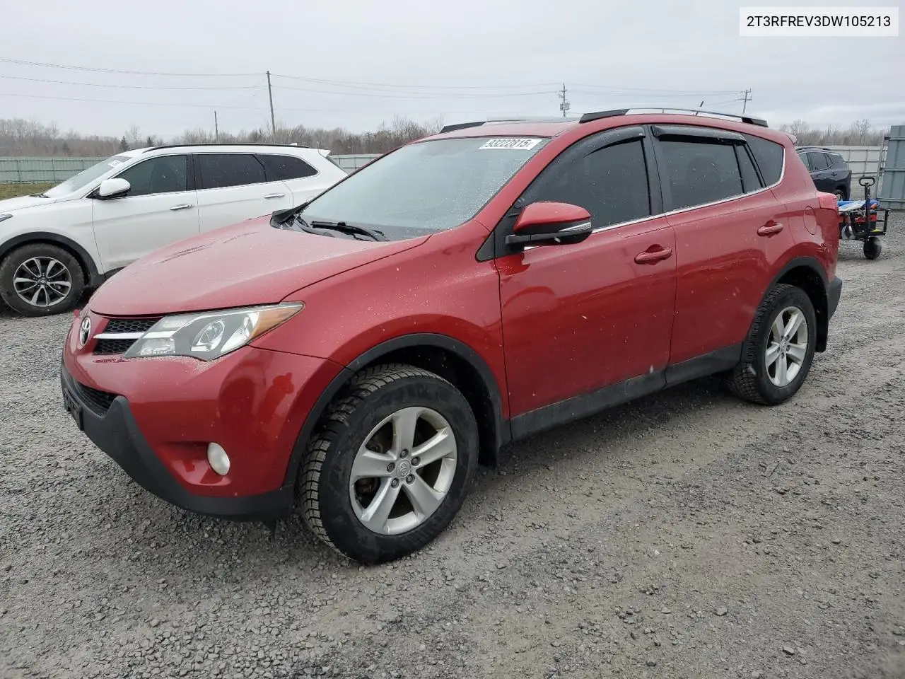 2T3RFREV3DW105213 2013 Toyota Rav4 Xle