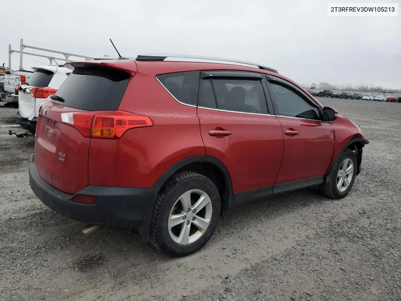 2T3RFREV3DW105213 2013 Toyota Rav4 Xle