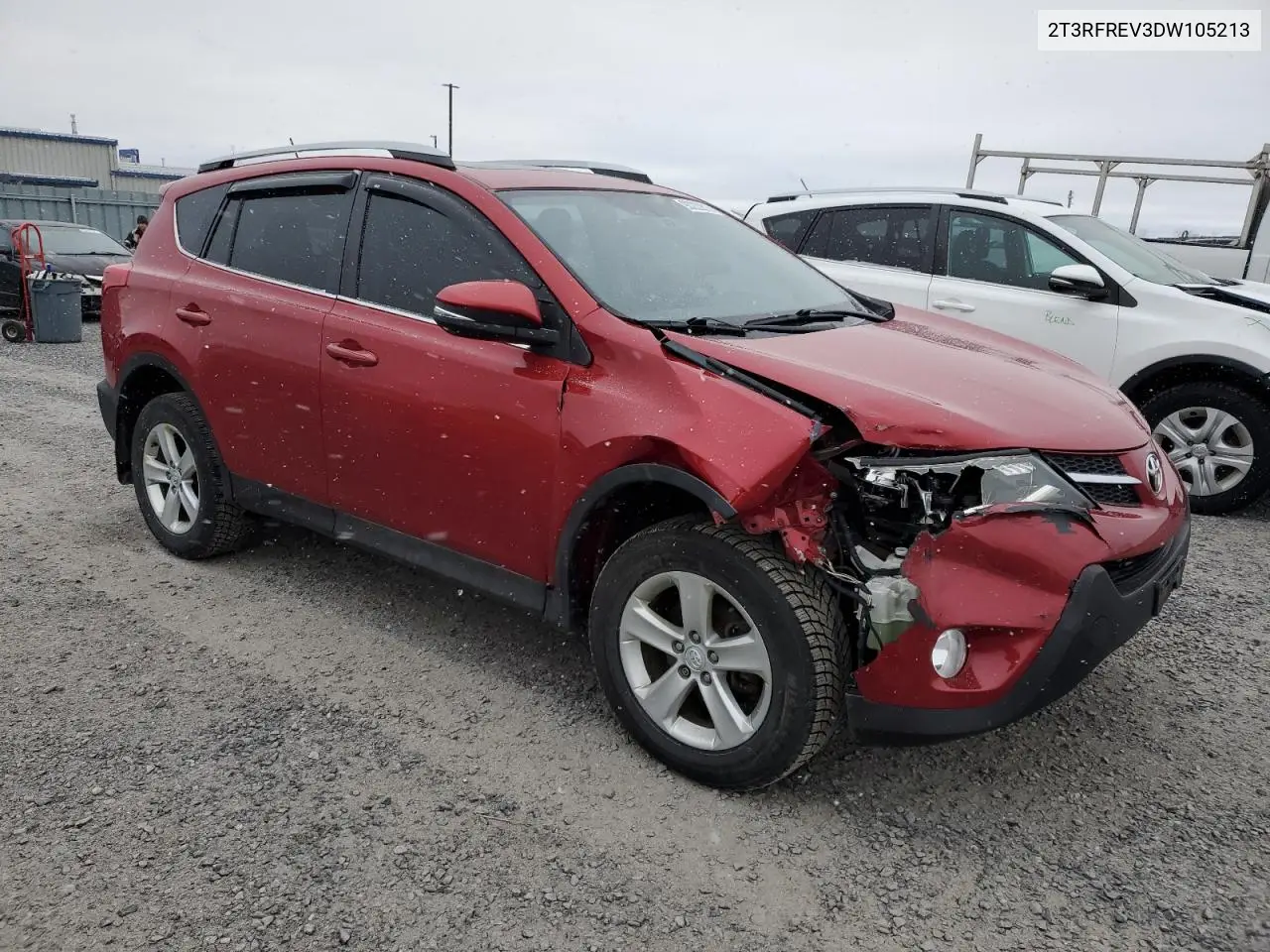 2T3RFREV3DW105213 2013 Toyota Rav4 Xle