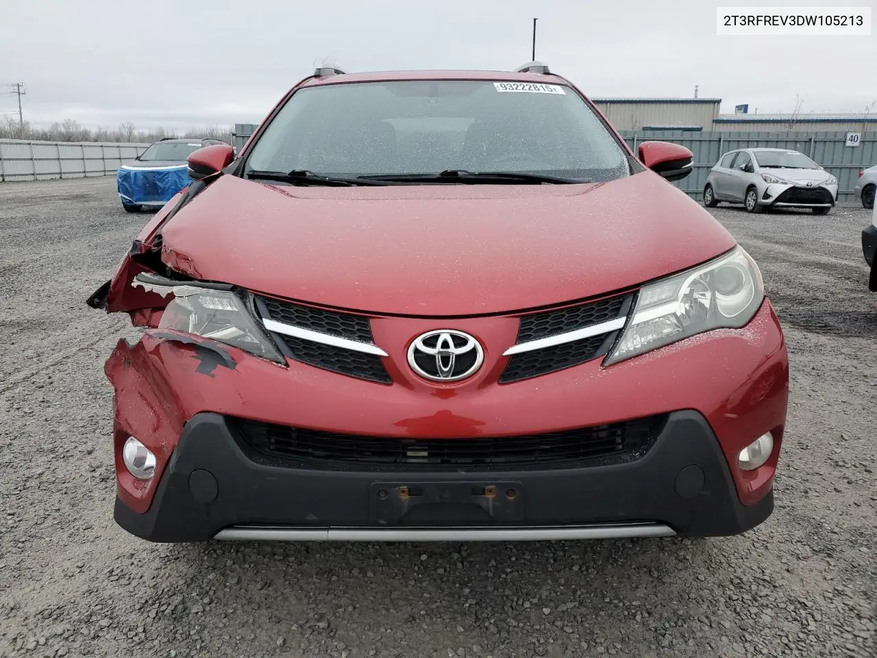 2T3RFREV3DW105213 2013 Toyota Rav4 Xle