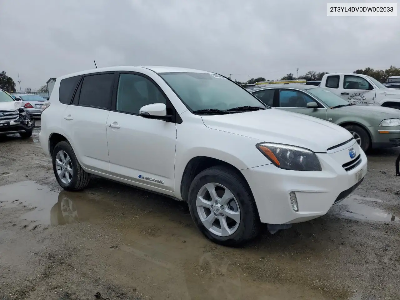 2T3YL4DV0DW002033 2013 Toyota Rav4 Ev