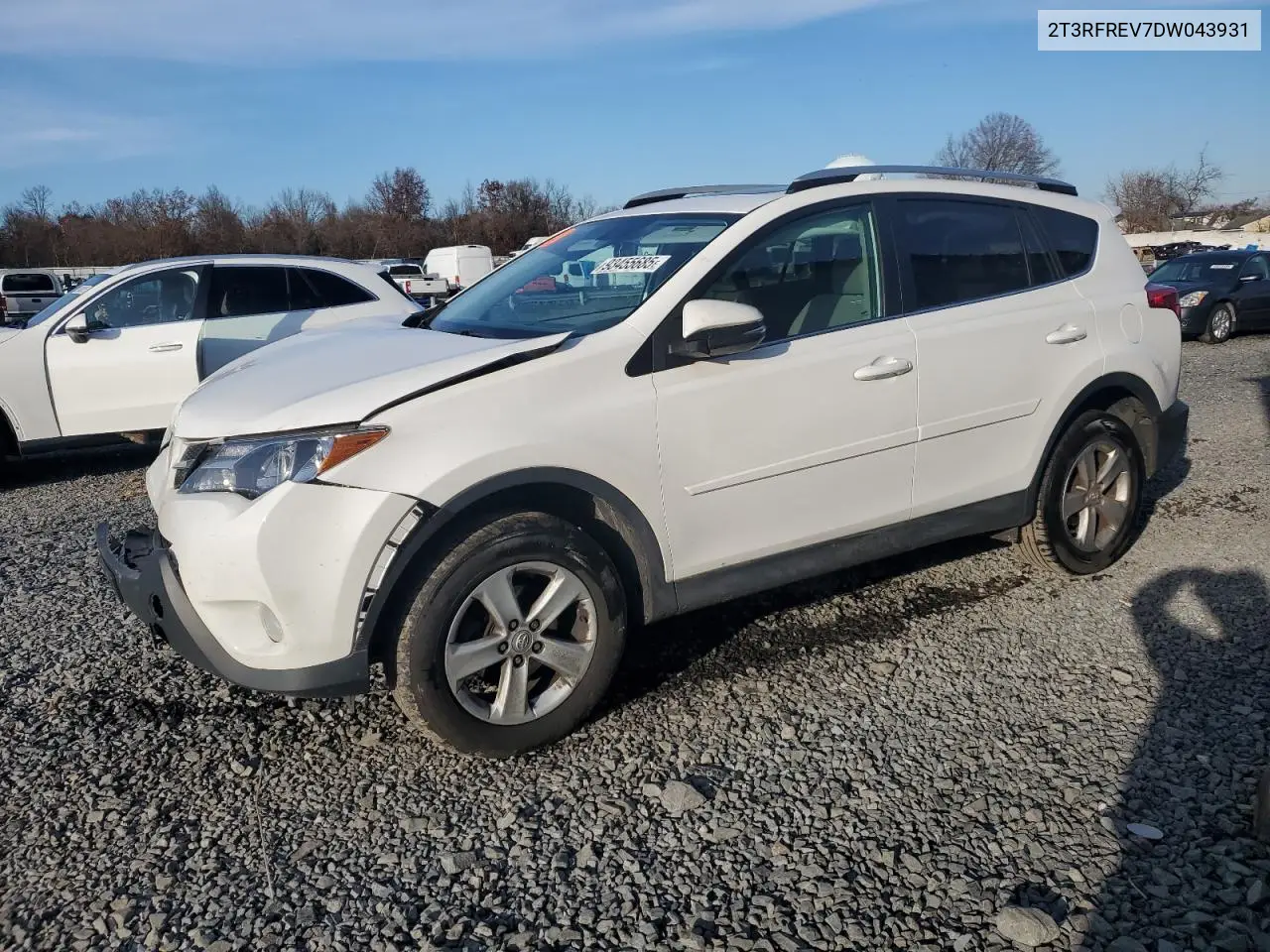 2T3RFREV7DW043931 2013 Toyota Rav4 Xle