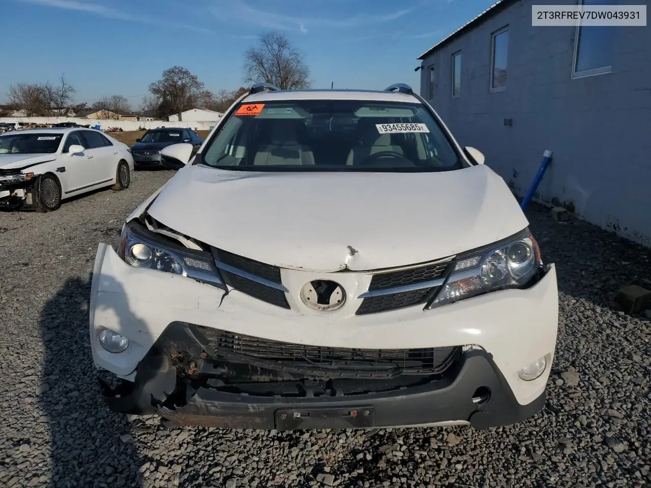 2T3RFREV7DW043931 2013 Toyota Rav4 Xle