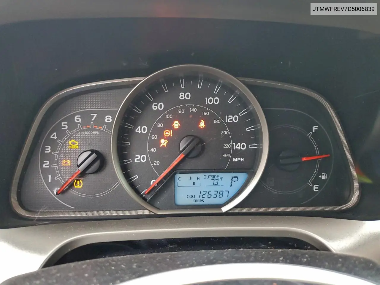 JTMWFREV7D5006839 2013 Toyota Rav4 Xle