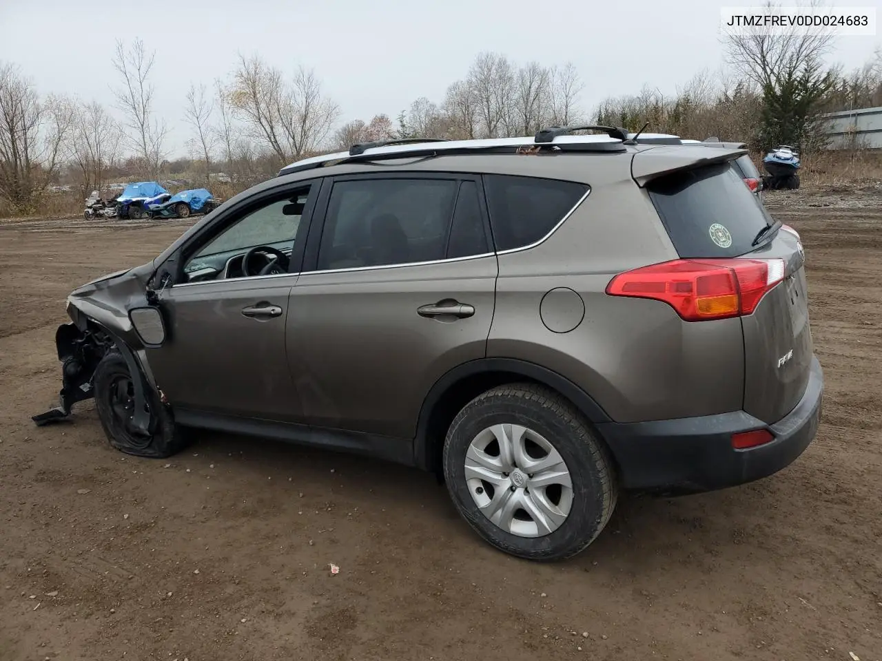 JTMZFREV0DD024683 2013 Toyota Rav4 Le