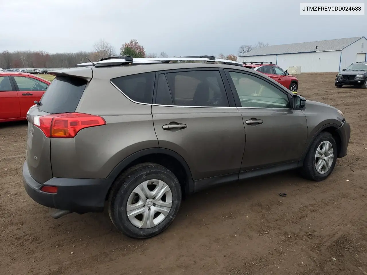 JTMZFREV0DD024683 2013 Toyota Rav4 Le