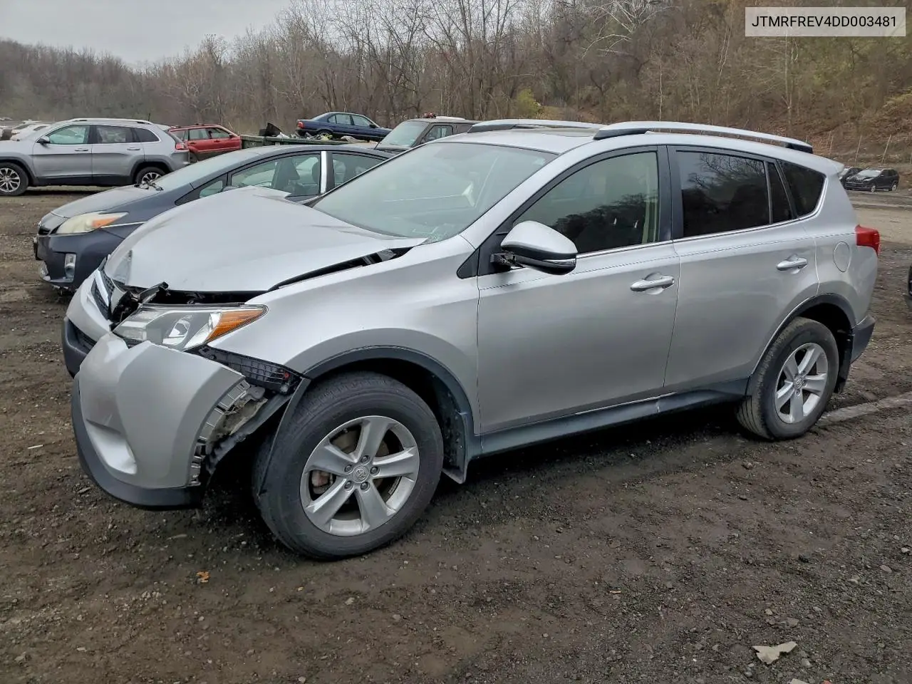 JTMRFREV4DD003481 2013 Toyota Rav4 Xle