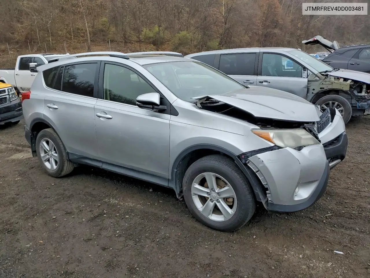 JTMRFREV4DD003481 2013 Toyota Rav4 Xle