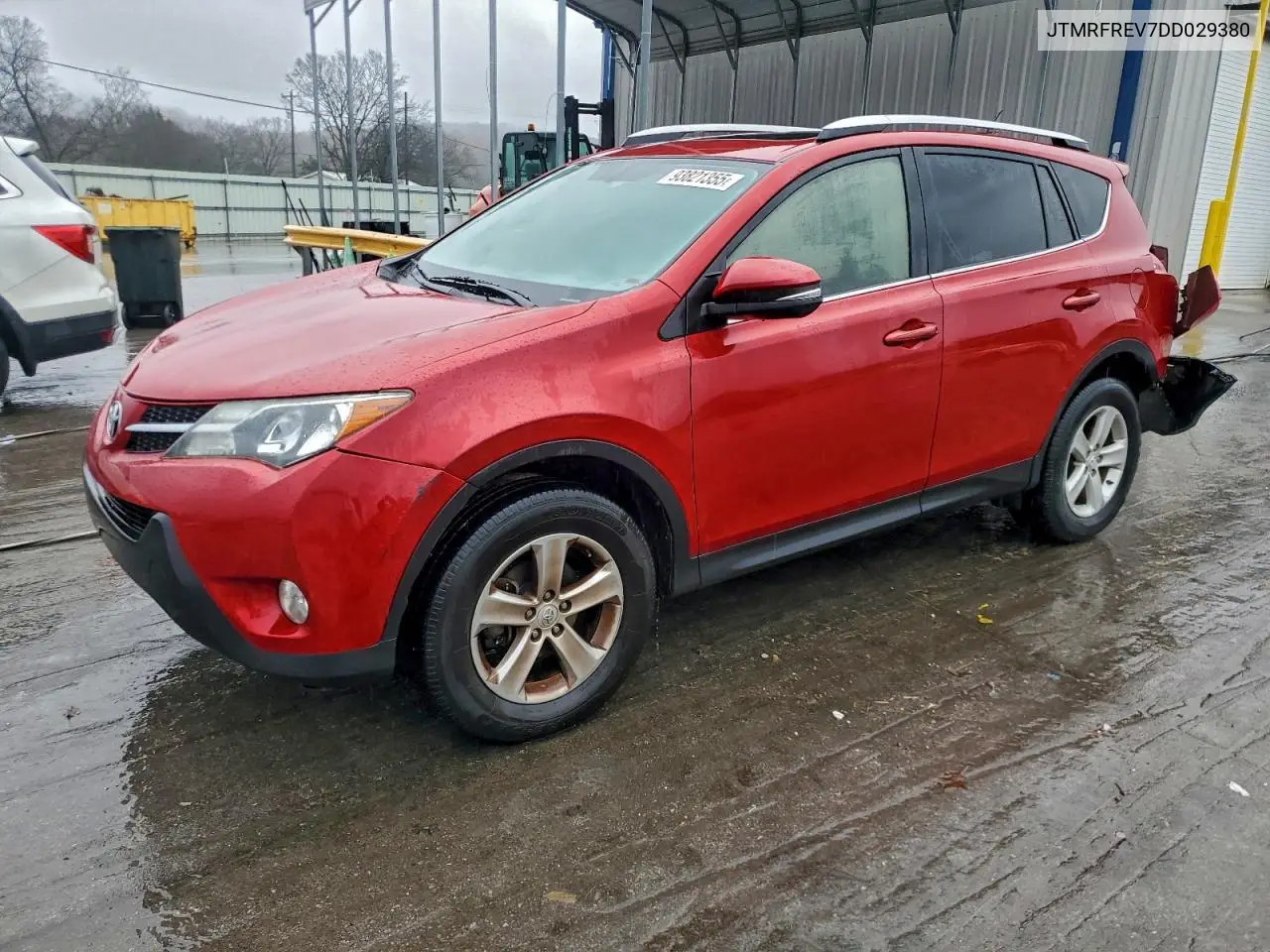 JTMRFREV7DD029380 2013 Toyota Rav4 Xle