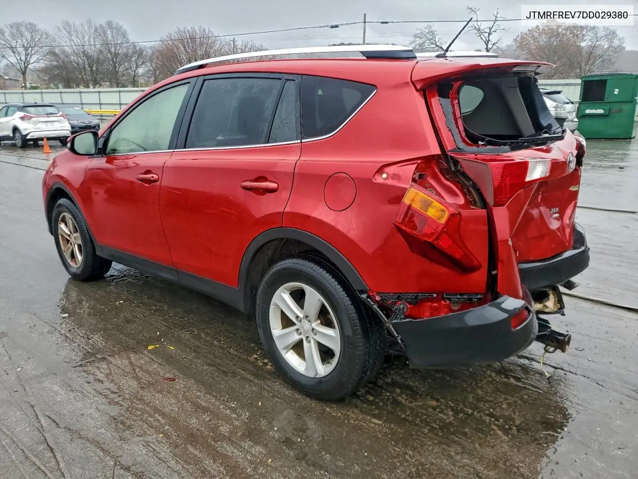 JTMRFREV7DD029380 2013 Toyota Rav4 Xle