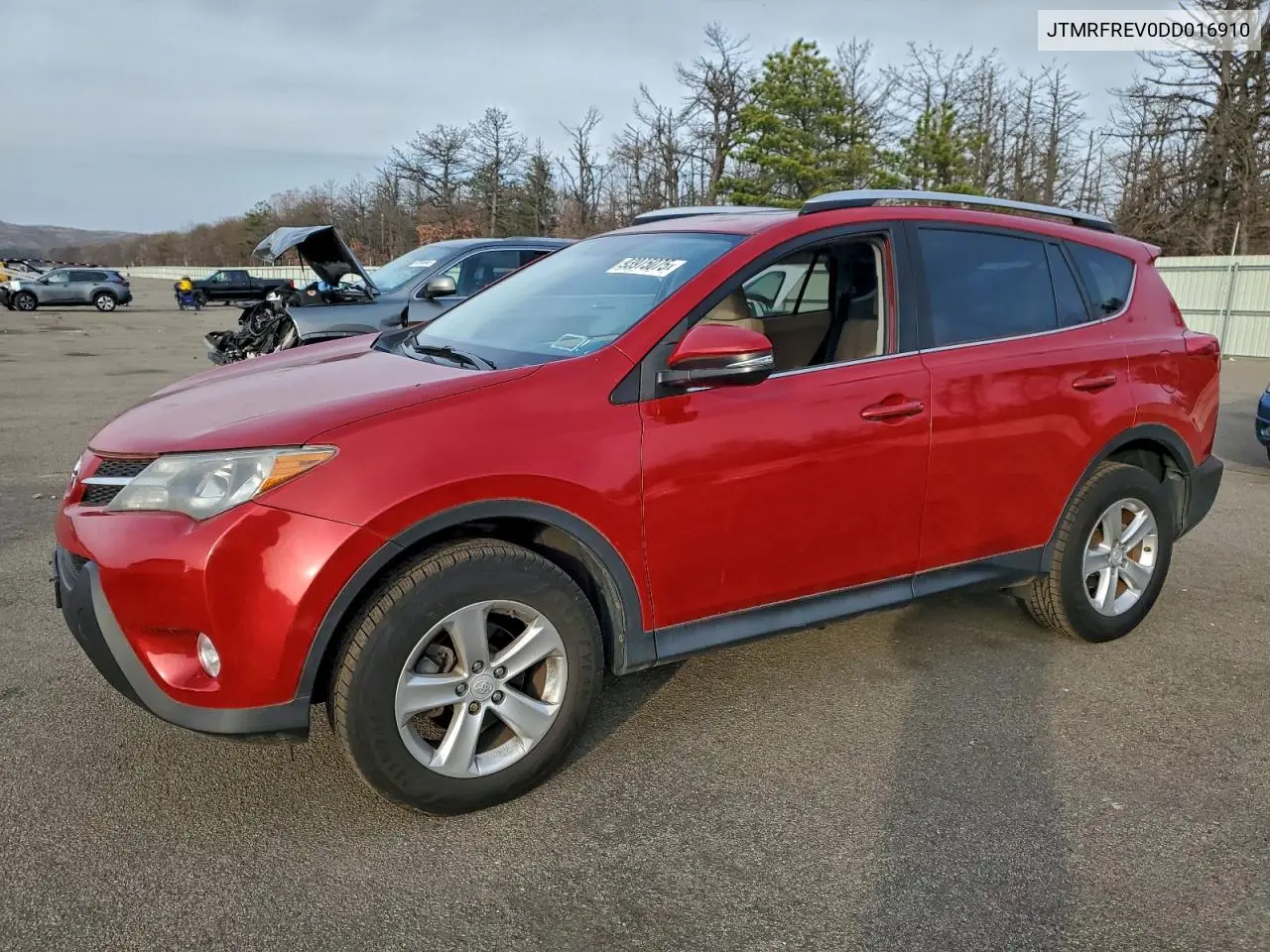 JTMRFREV0DD016910 2013 Toyota Rav4 Xle