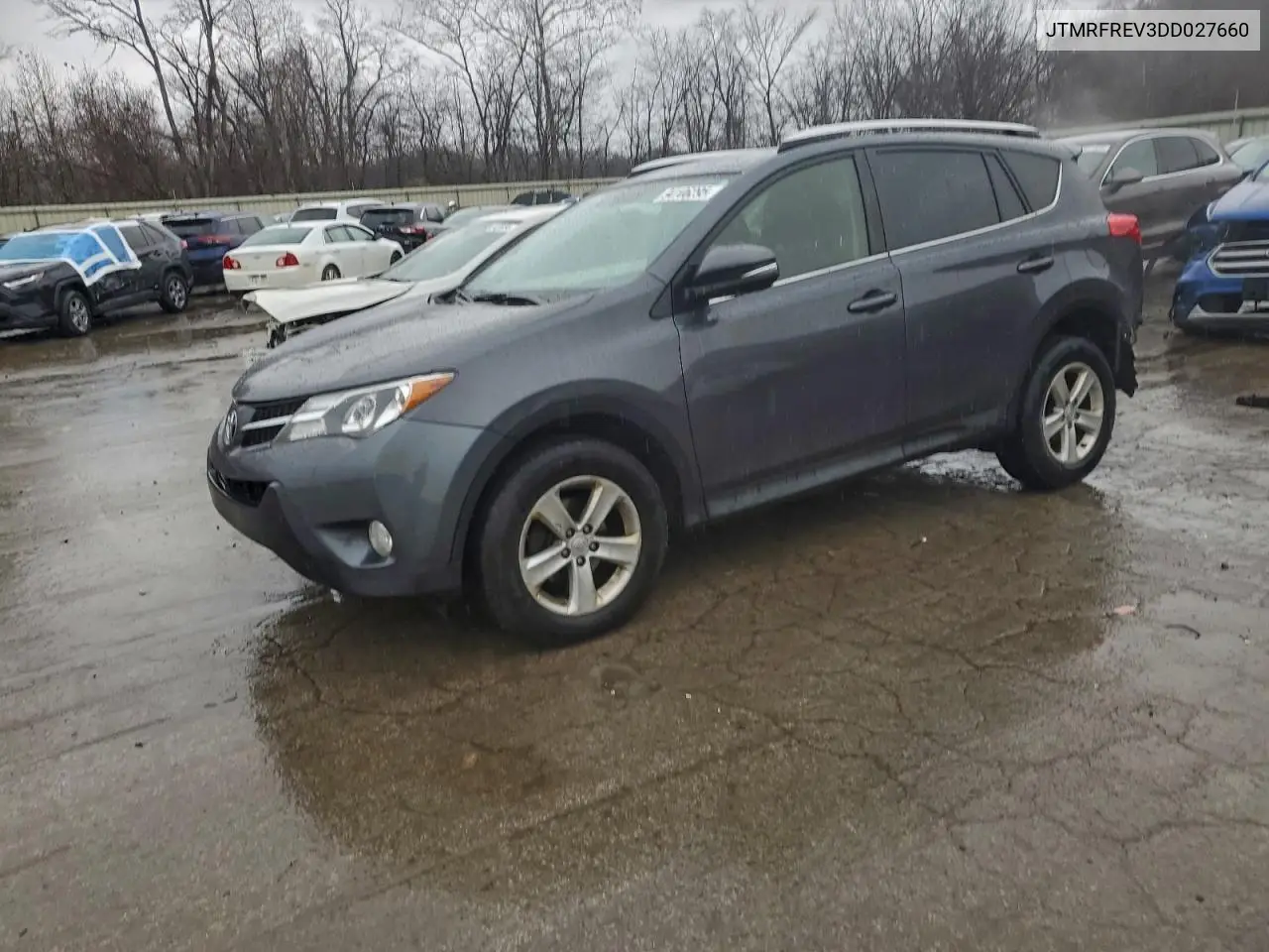 JTMRFREV3DD027660 2013 Toyota Rav4 Xle