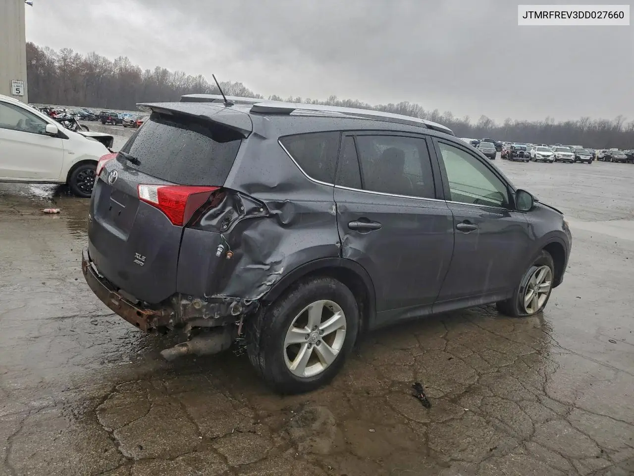 JTMRFREV3DD027660 2013 Toyota Rav4 Xle