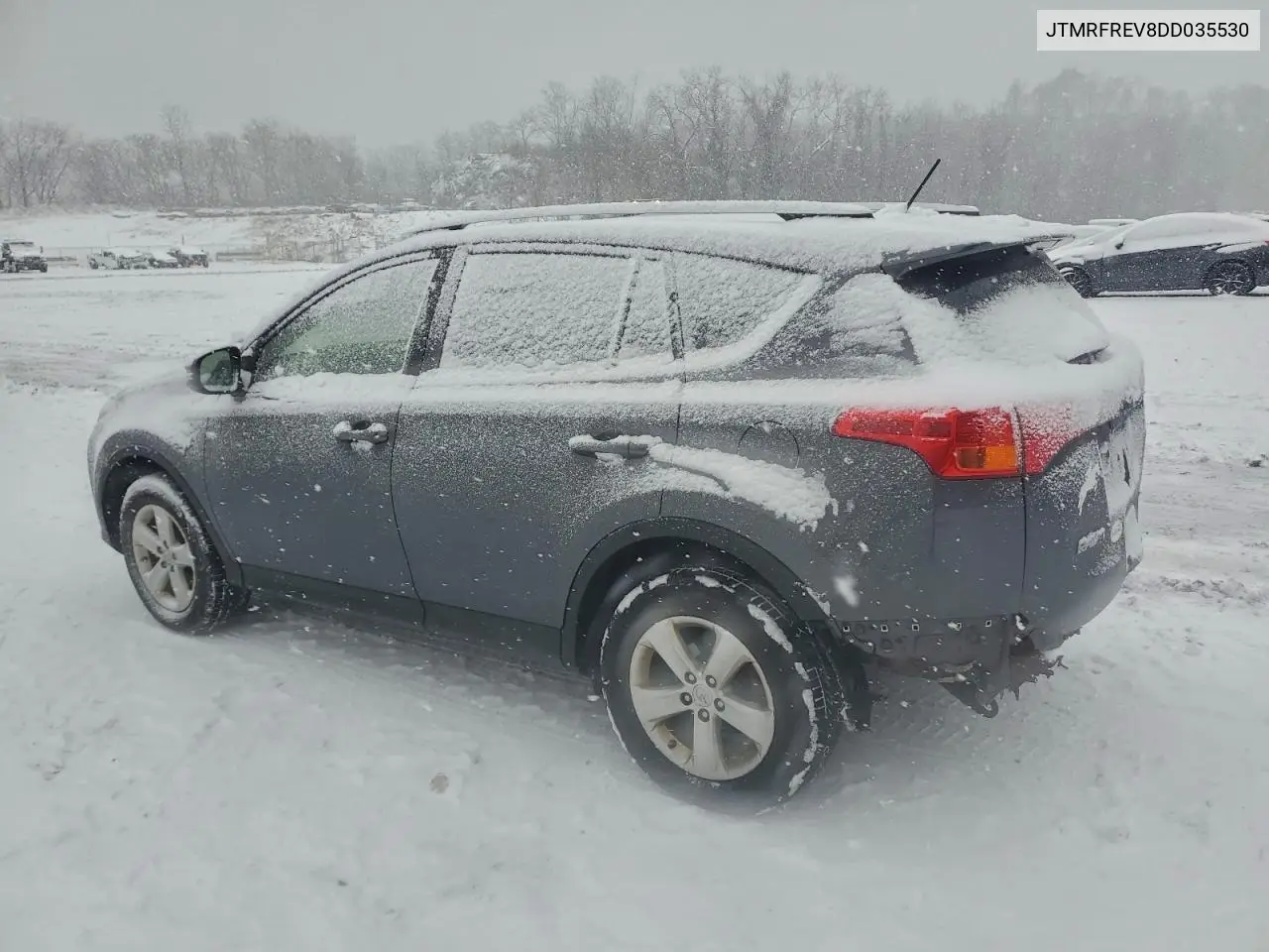 JTMRFREV8DD035530 2013 Toyota Rav4 Xle