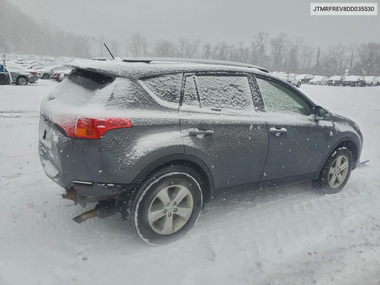JTMRFREV8DD035530 2013 Toyota Rav4 Xle
