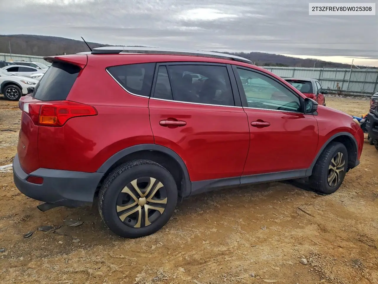 2T3ZFREV8DW025308 2013 Toyota Rav4 Le