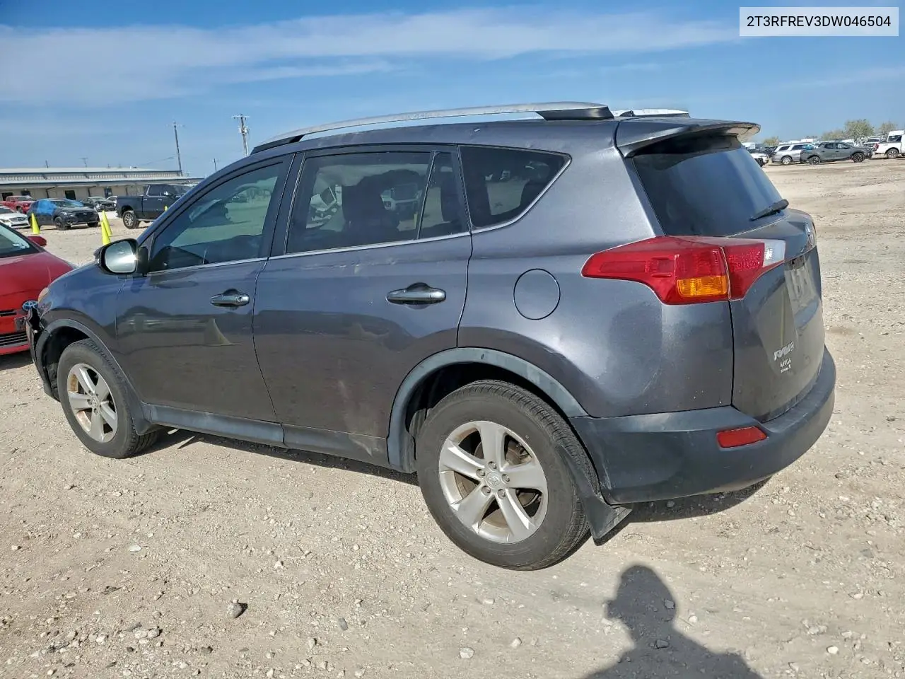 2T3RFREV3DW046504 2013 Toyota Rav4 Xle